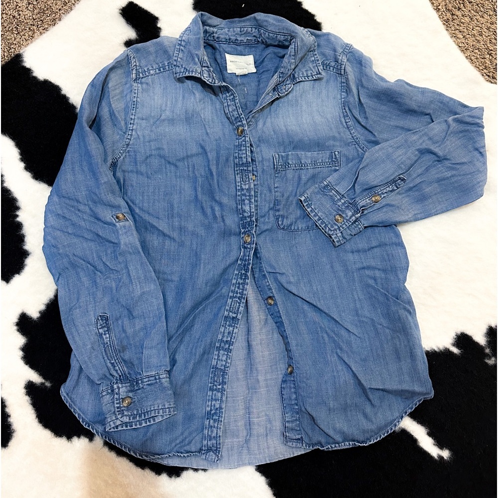 American Eagle Bf Fit Flannel